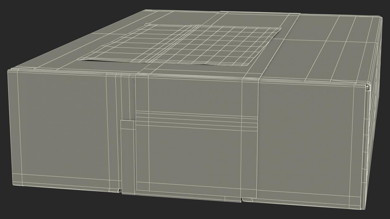 Amazon Parcels Box 26x18x7(1) 3D model