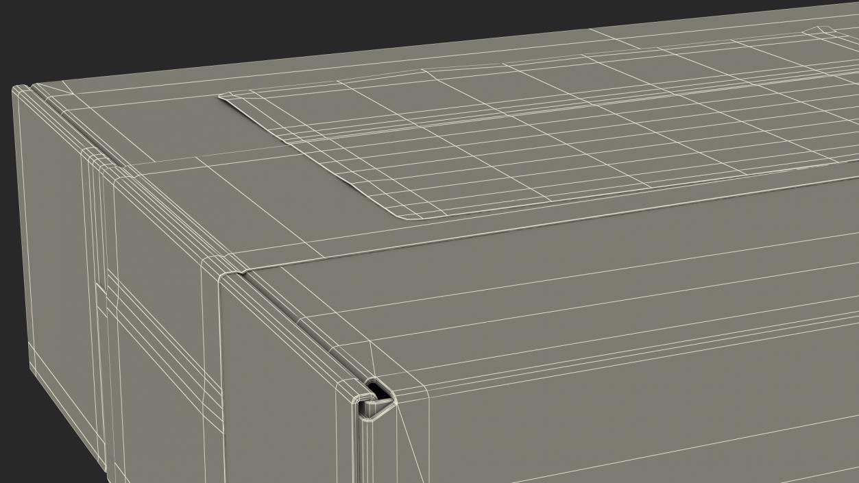 Amazon Parcels Box 26x18x7(1) 3D model