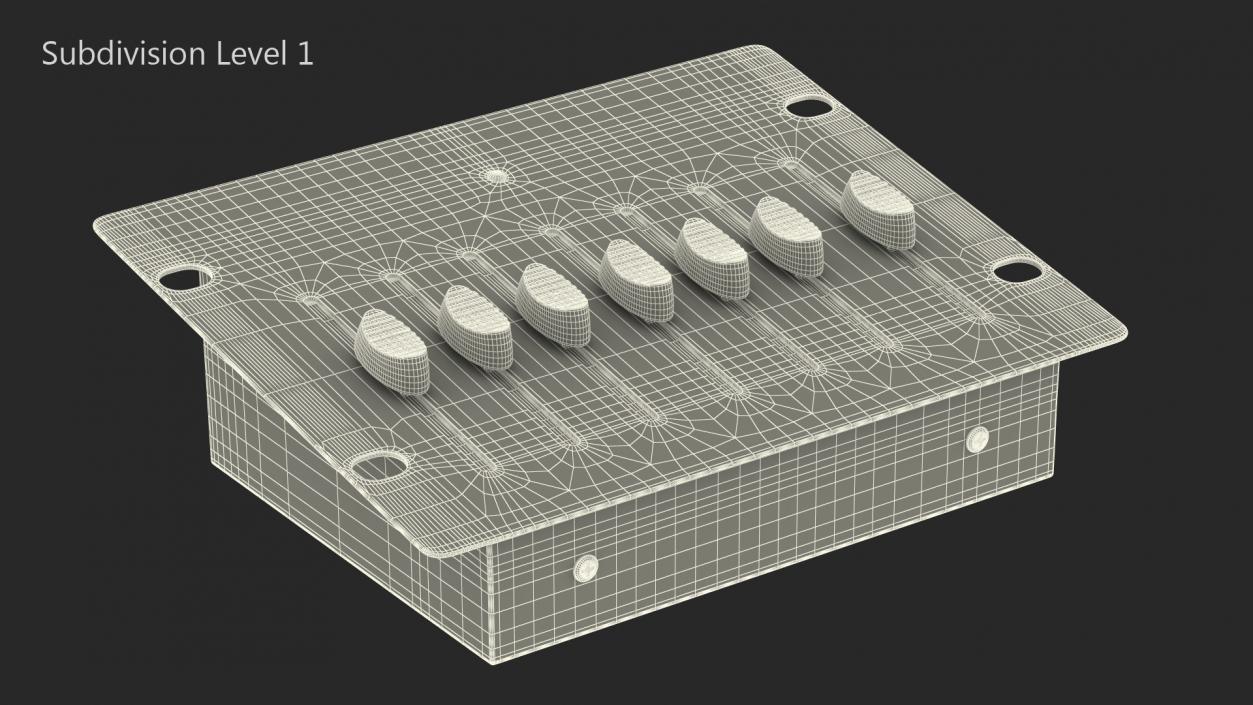 Portable Dimming Console 3D model