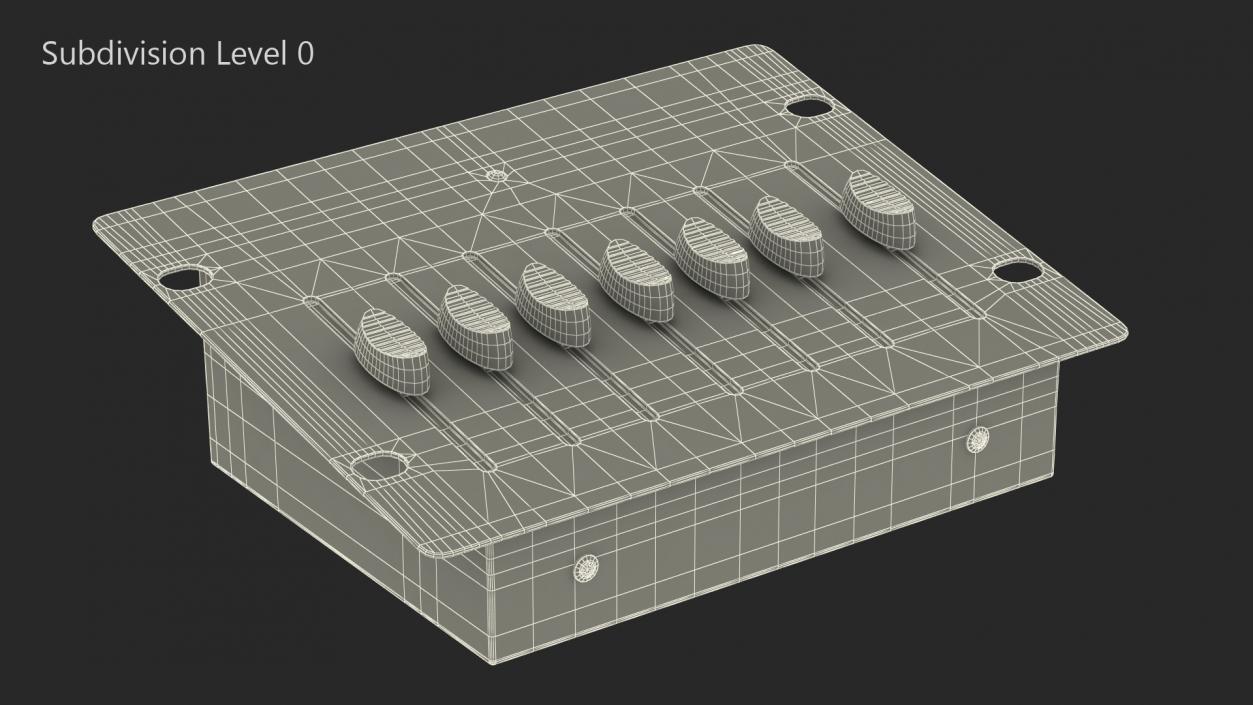 Portable Dimming Console 3D model