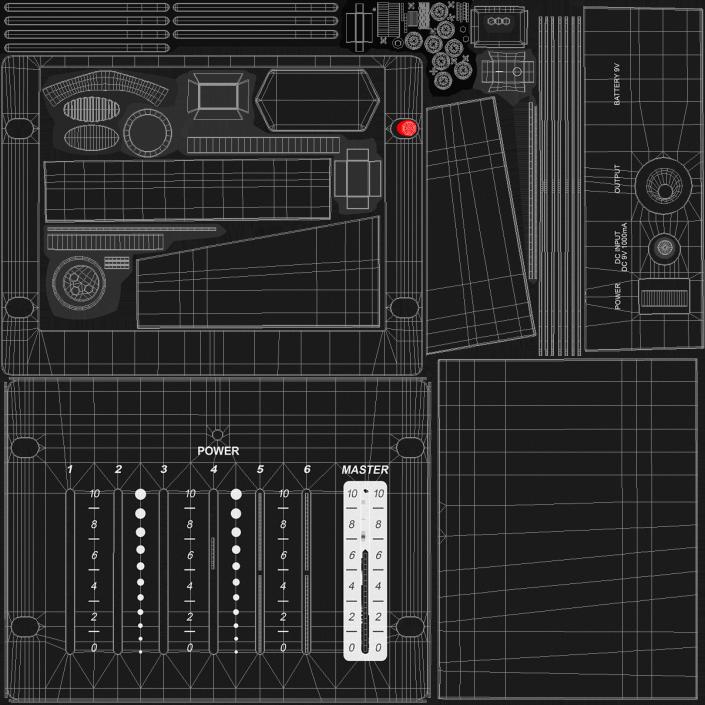 Portable Dimming Console 3D model