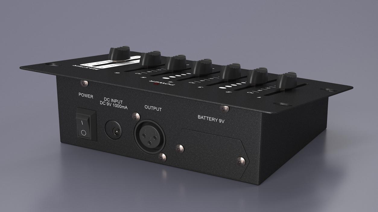 Portable Dimming Console 3D model