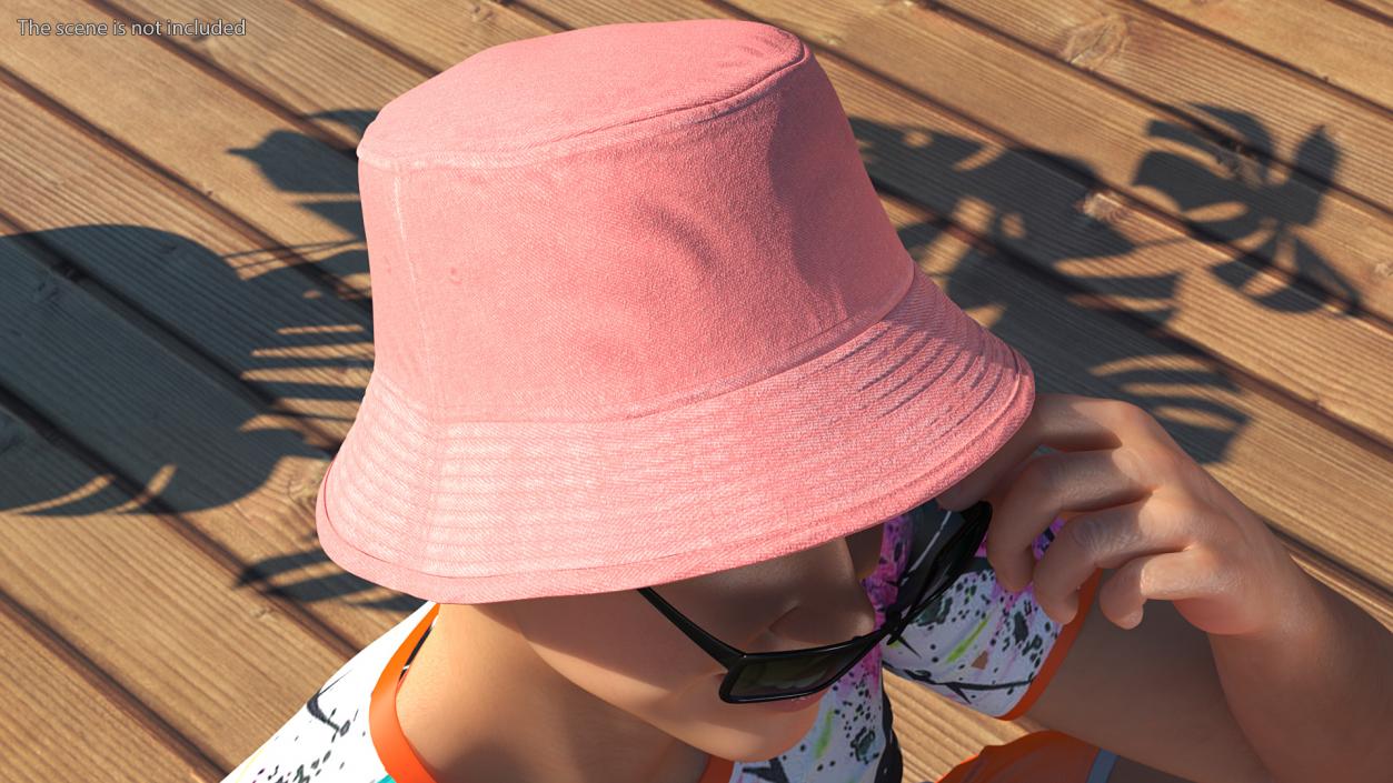 3D model Classic Cotton Bucket Hat