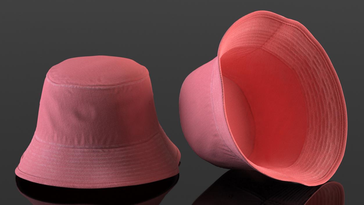 3D model Classic Cotton Bucket Hat