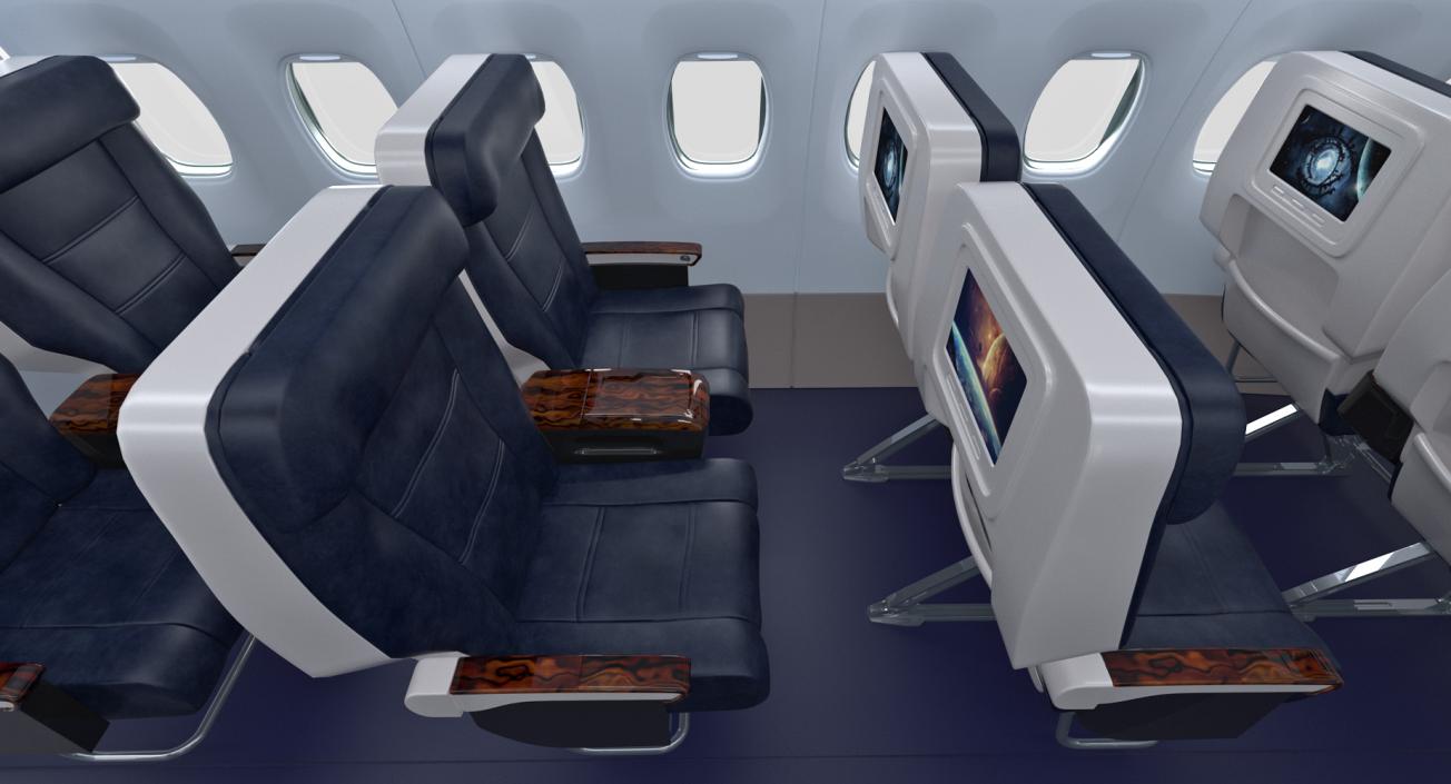 First Class Passenger Cabin 3D