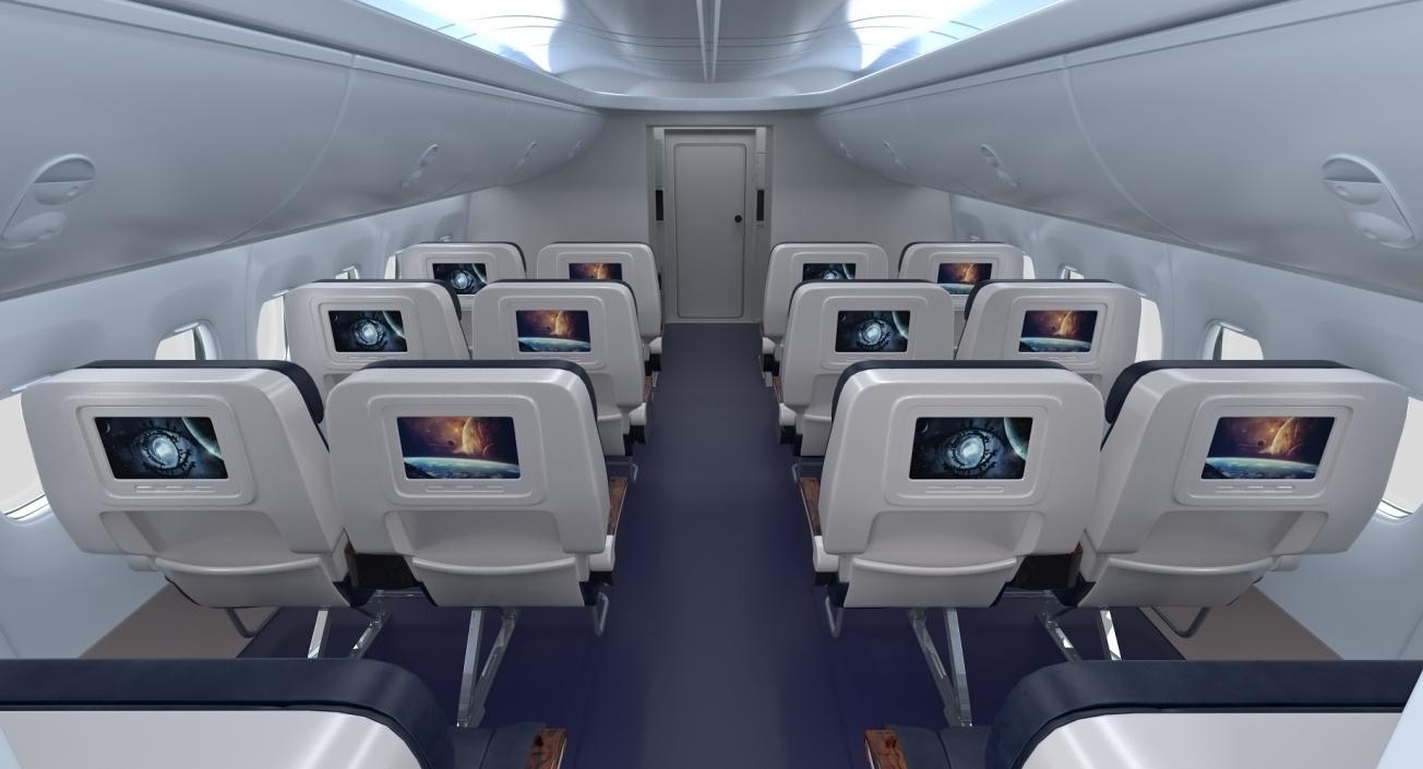 First Class Passenger Cabin 3D