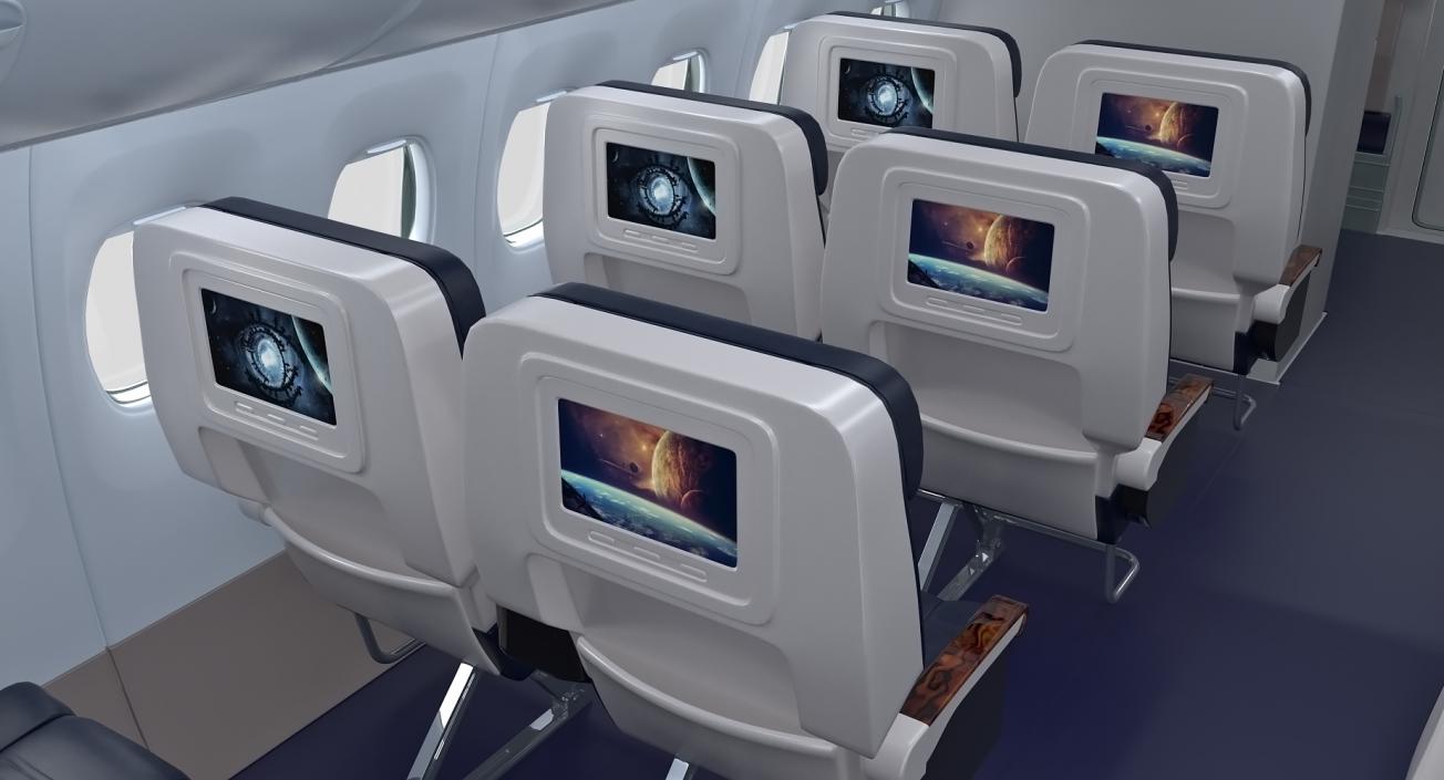 First Class Passenger Cabin 3D