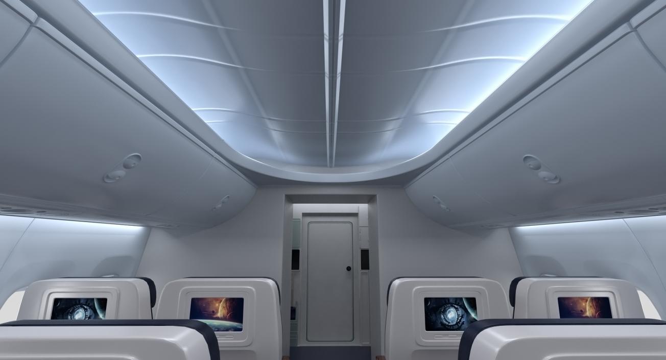 First Class Passenger Cabin 3D