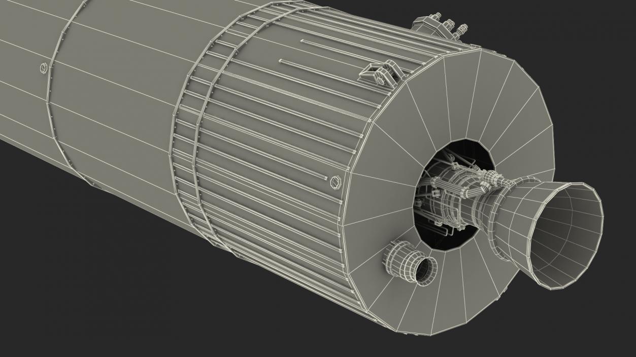 3D Rocket KSLV2 TLV