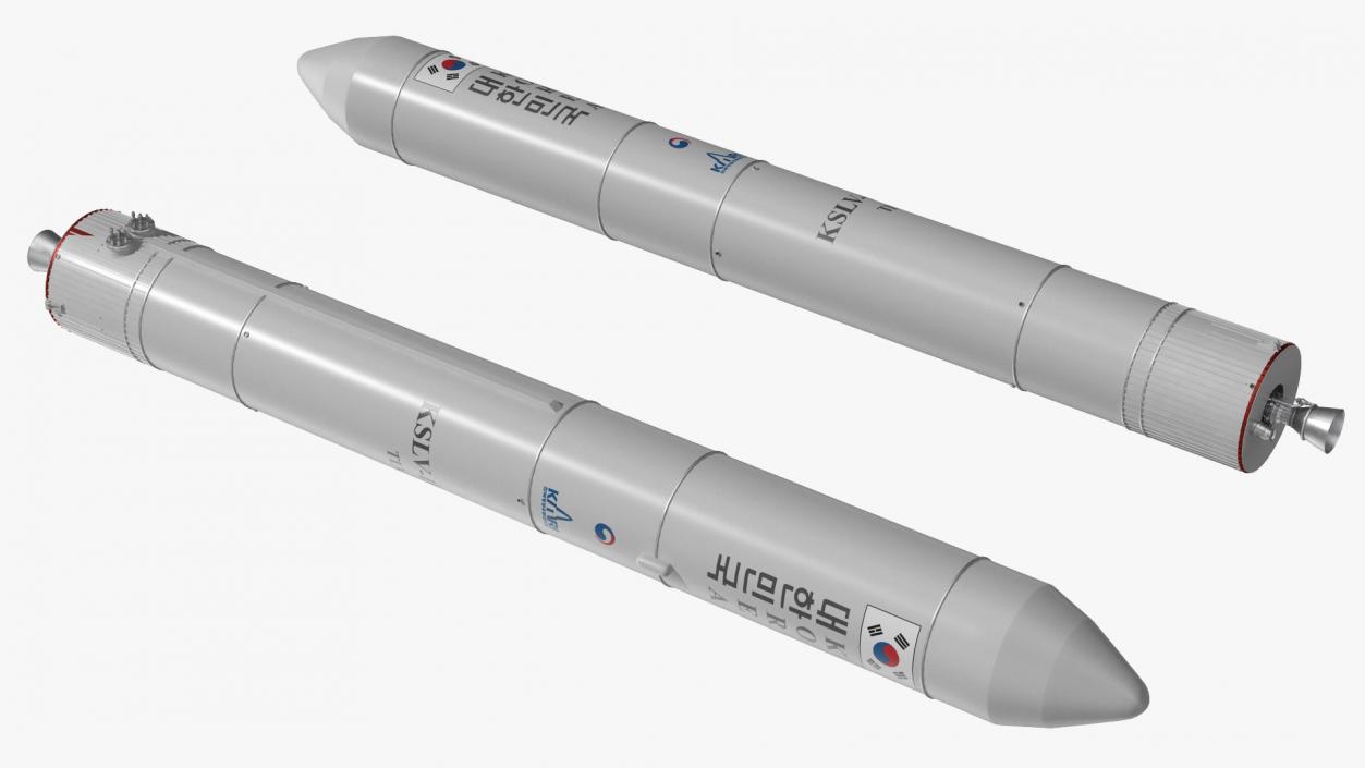 3D Rocket KSLV2 TLV