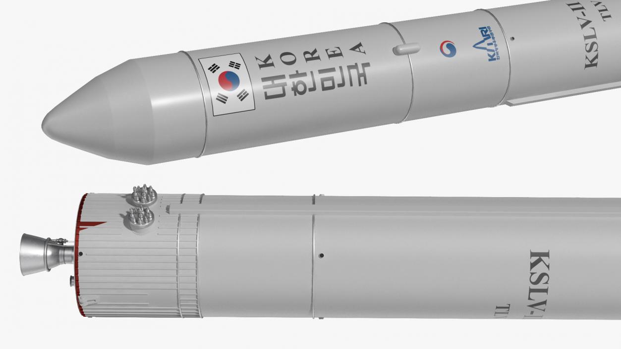 3D Rocket KSLV2 TLV