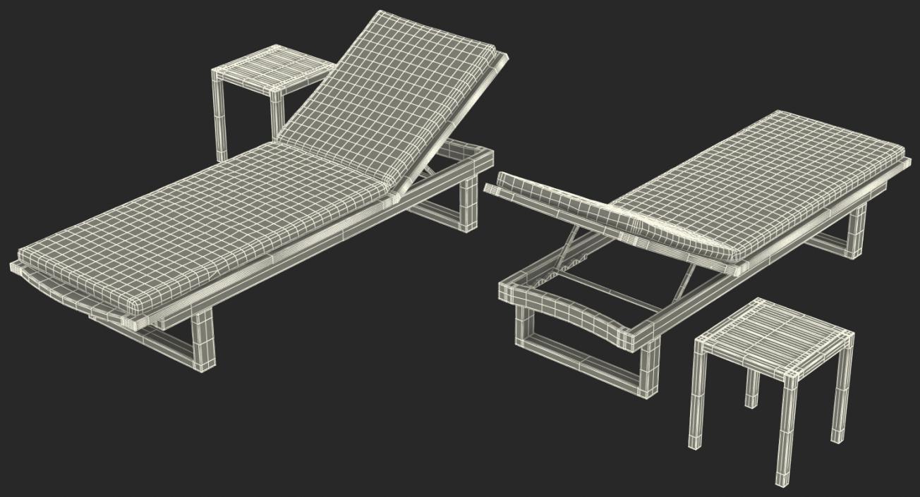 Garden Furniture Collection 3D