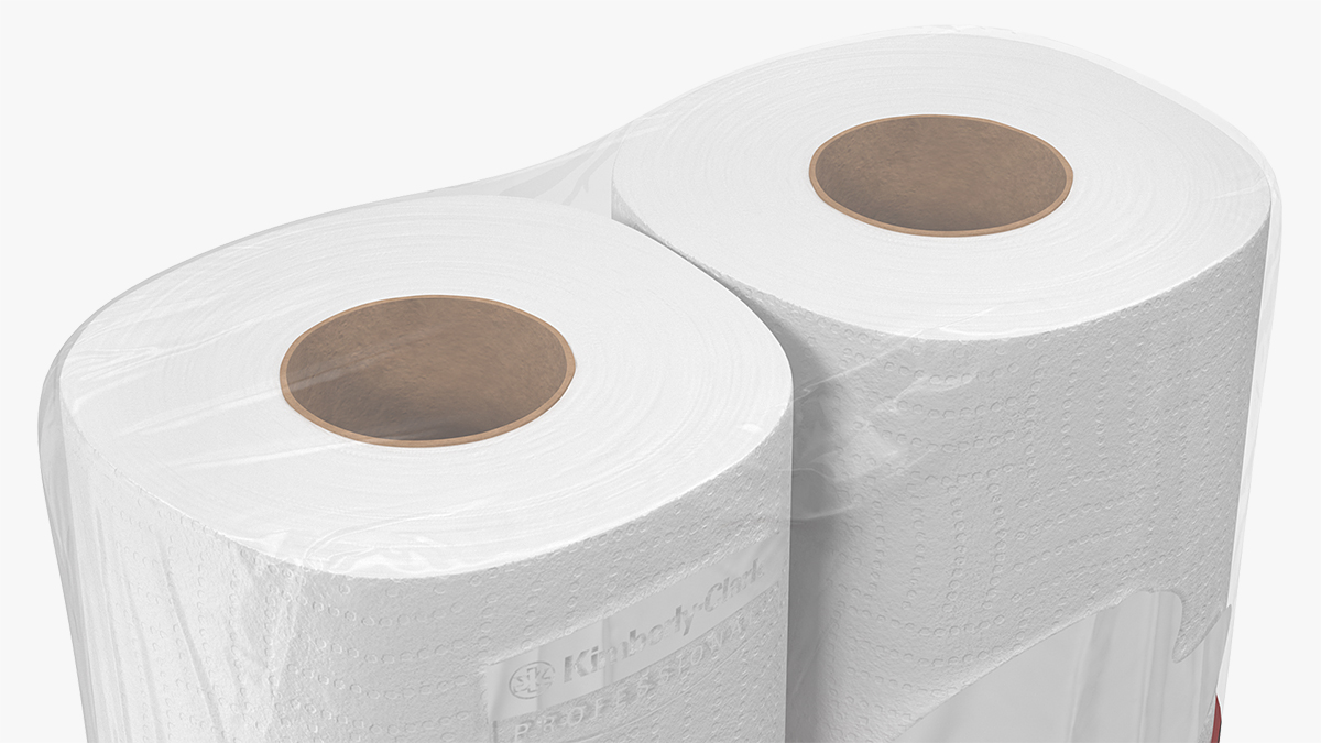 3D Toilet Tissue 4 Rolls