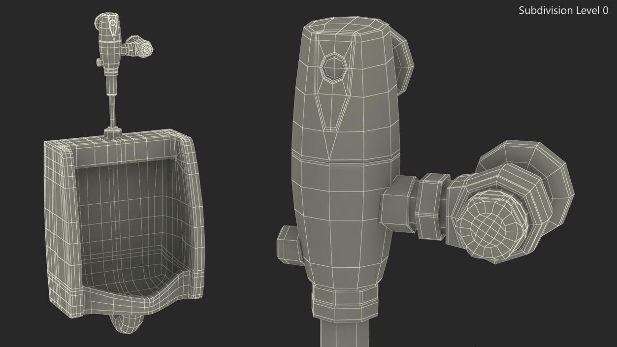 3D model Urinal