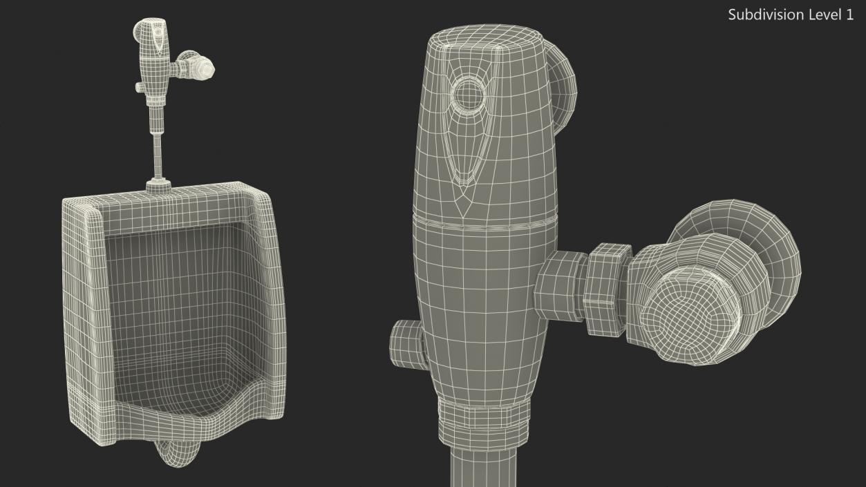 3D model Urinal