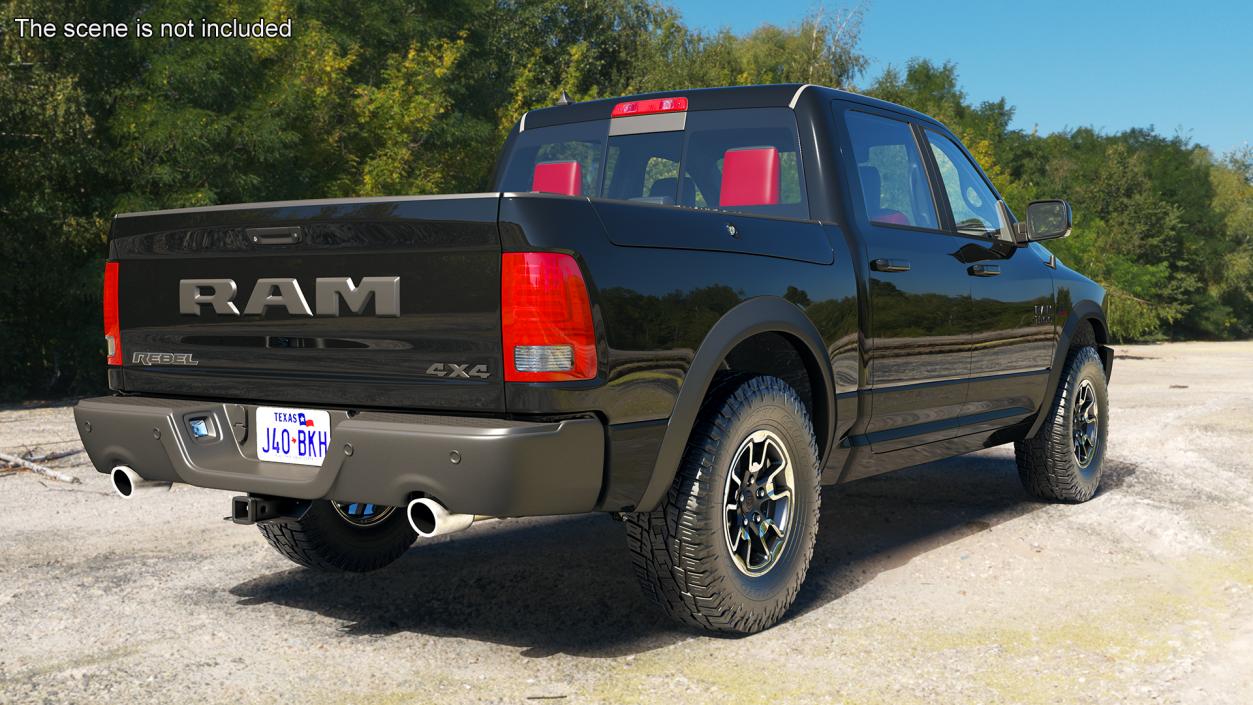 3D RAM 1500 Pickup Truck