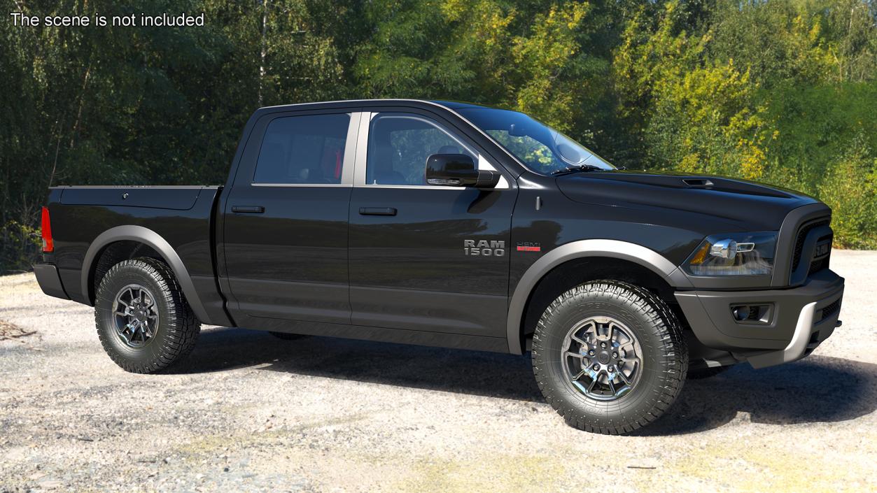 3D RAM 1500 Pickup Truck