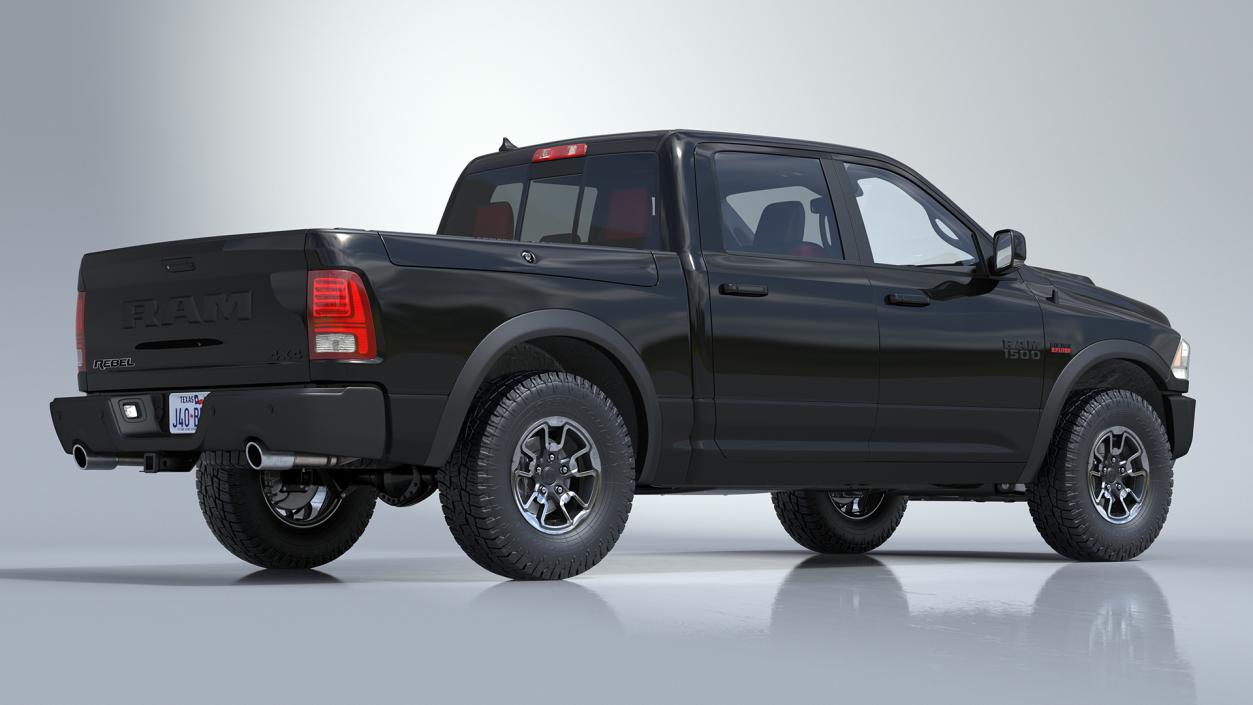 3D RAM 1500 Pickup Truck