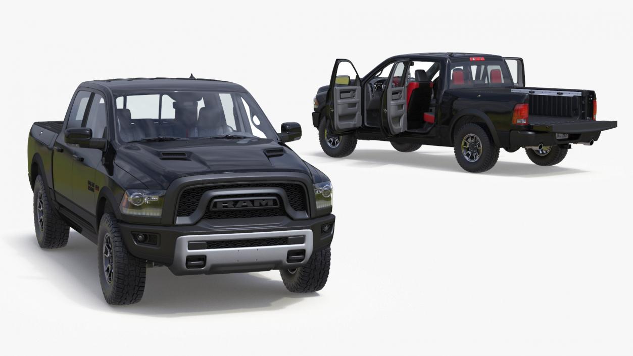 3D RAM 1500 Pickup Truck