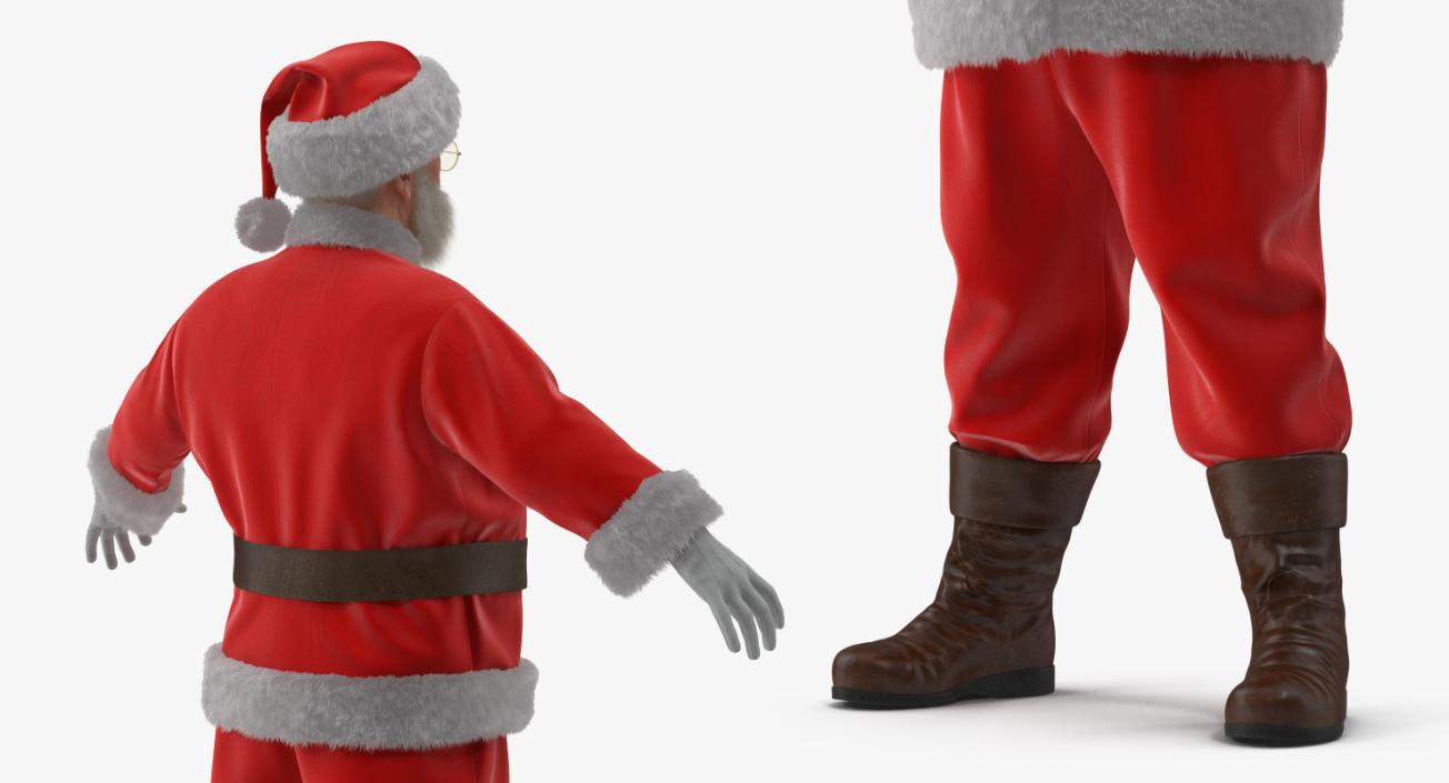 Mr and Mrs Claus Rigged Collection 3D model