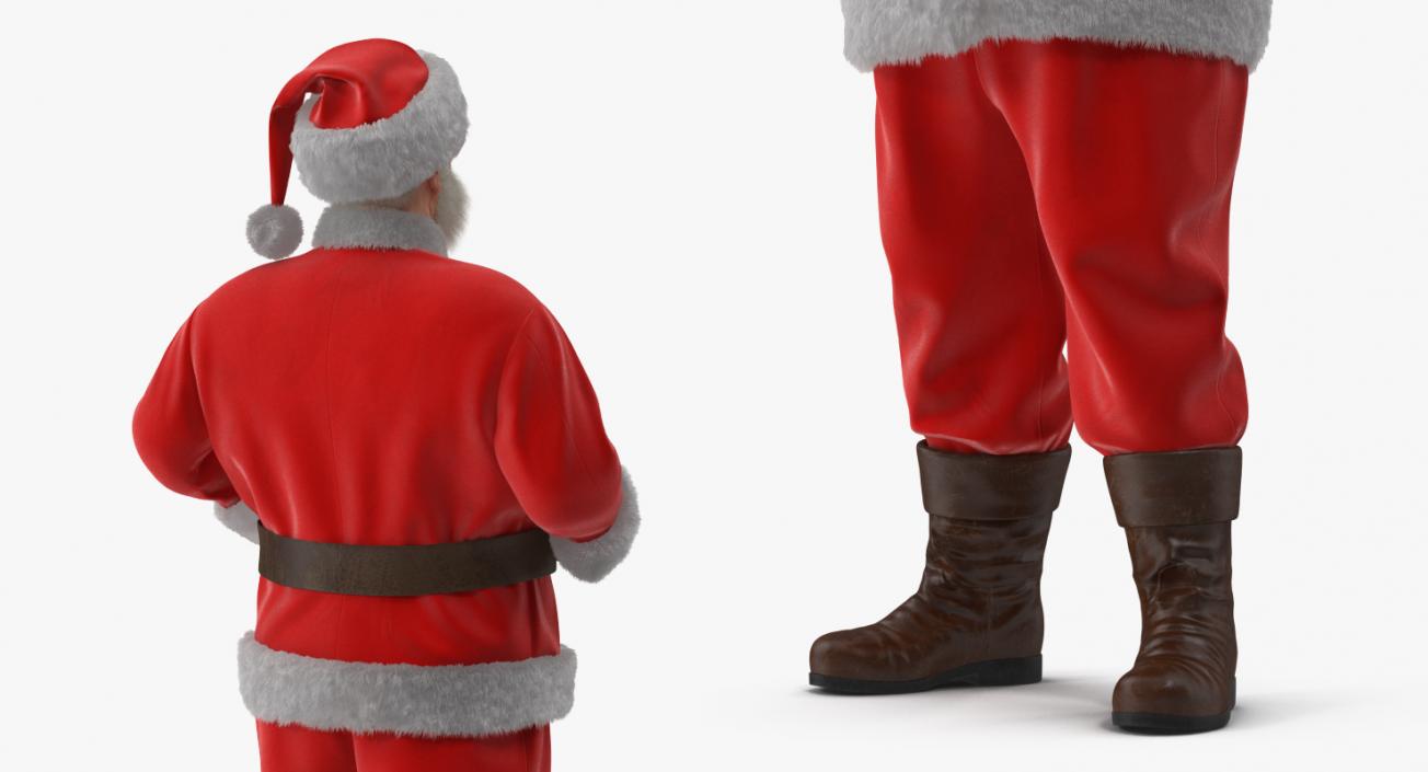 Mr and Mrs Claus Rigged Collection 3D model