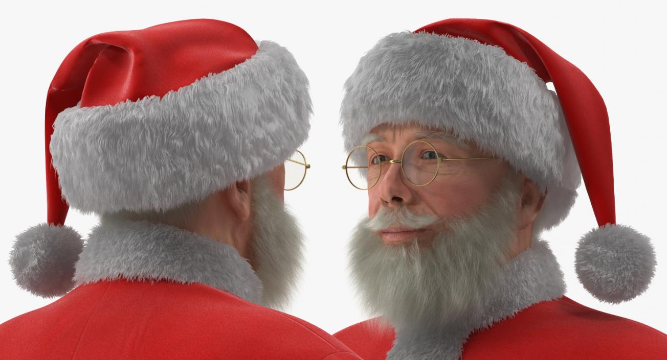 Mr and Mrs Claus Rigged Collection 3D model