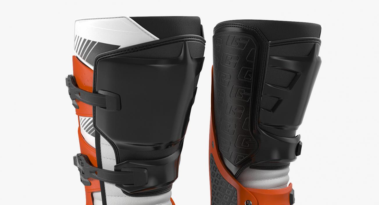 3D model Mens Motocross Boots