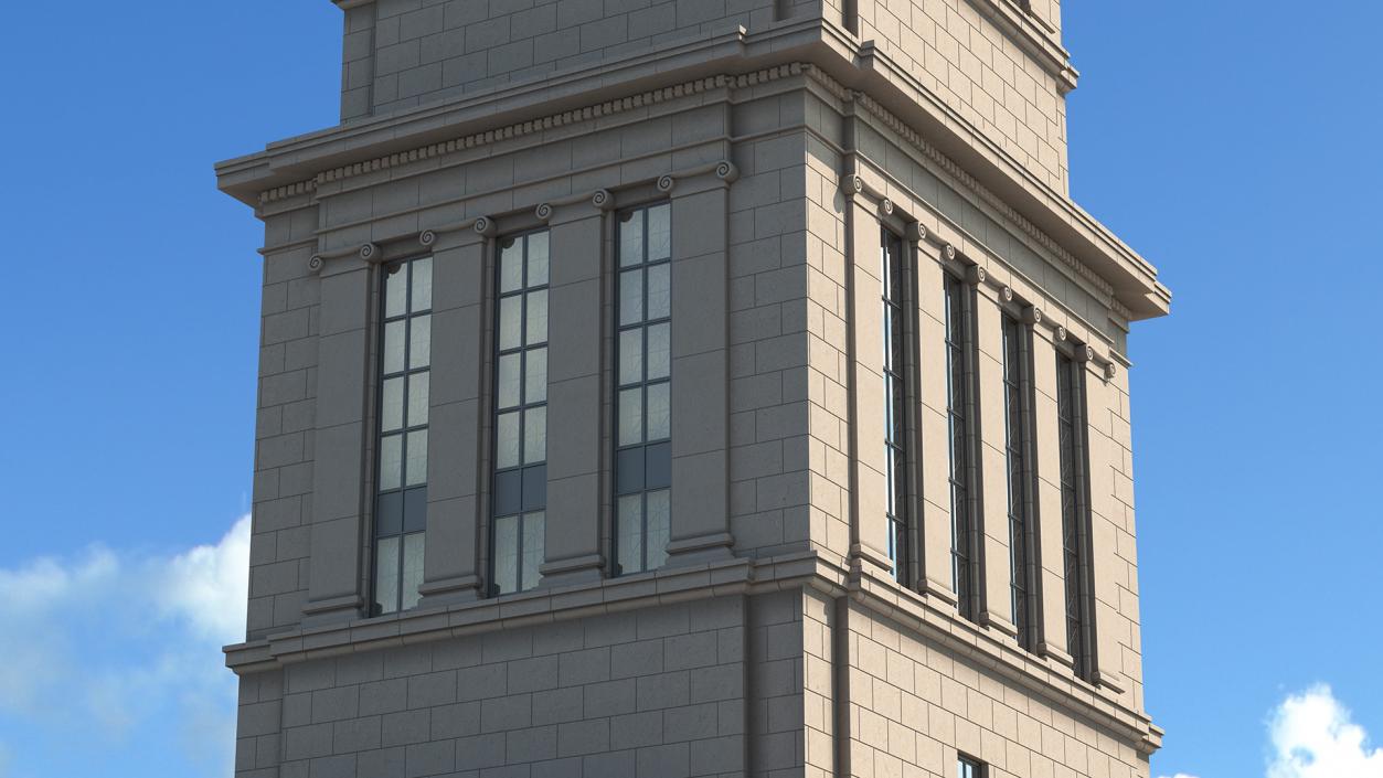 Masonic Memorial Tower 3D