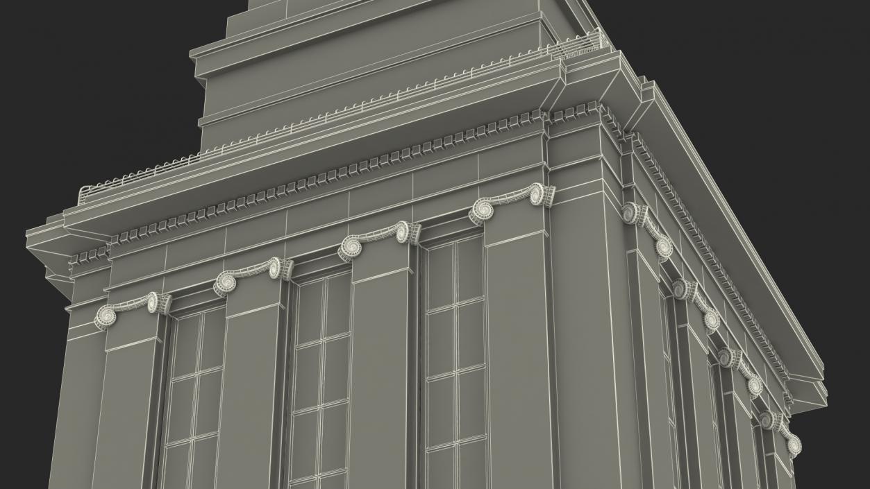 Masonic Memorial Tower 3D