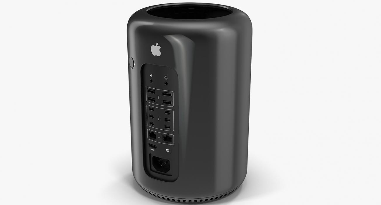 3D Apple Mac Pro Old and New Collection