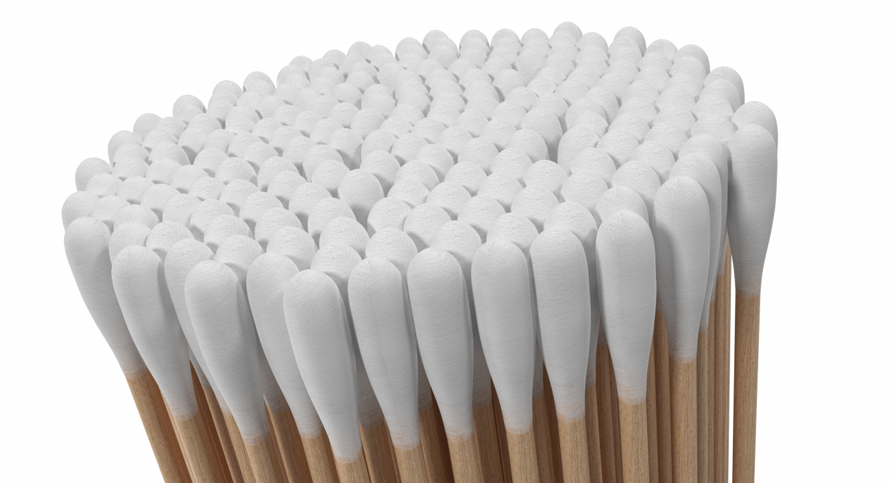 3D Hygienic Cotton Swabs