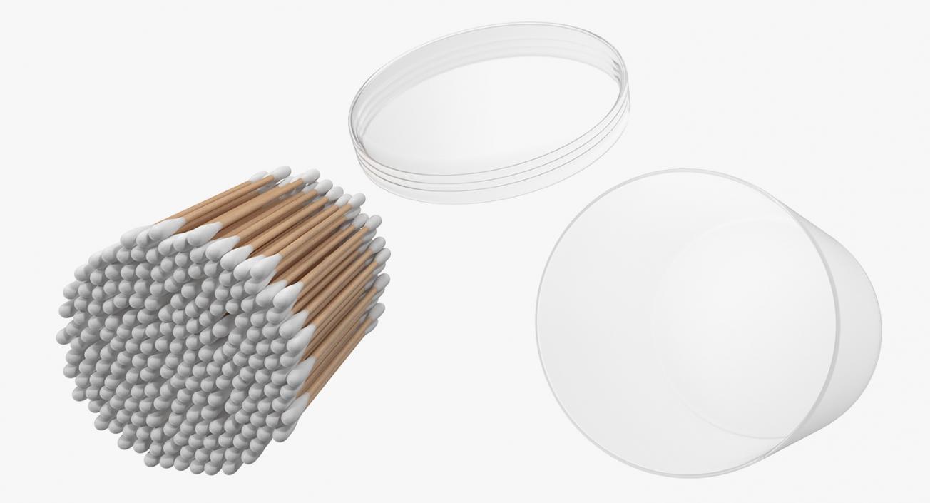 3D Hygienic Cotton Swabs