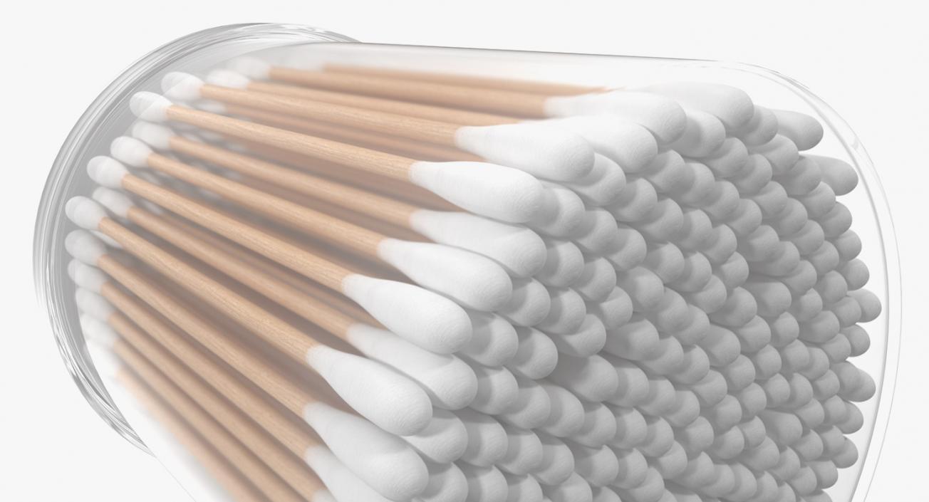 3D Hygienic Cotton Swabs