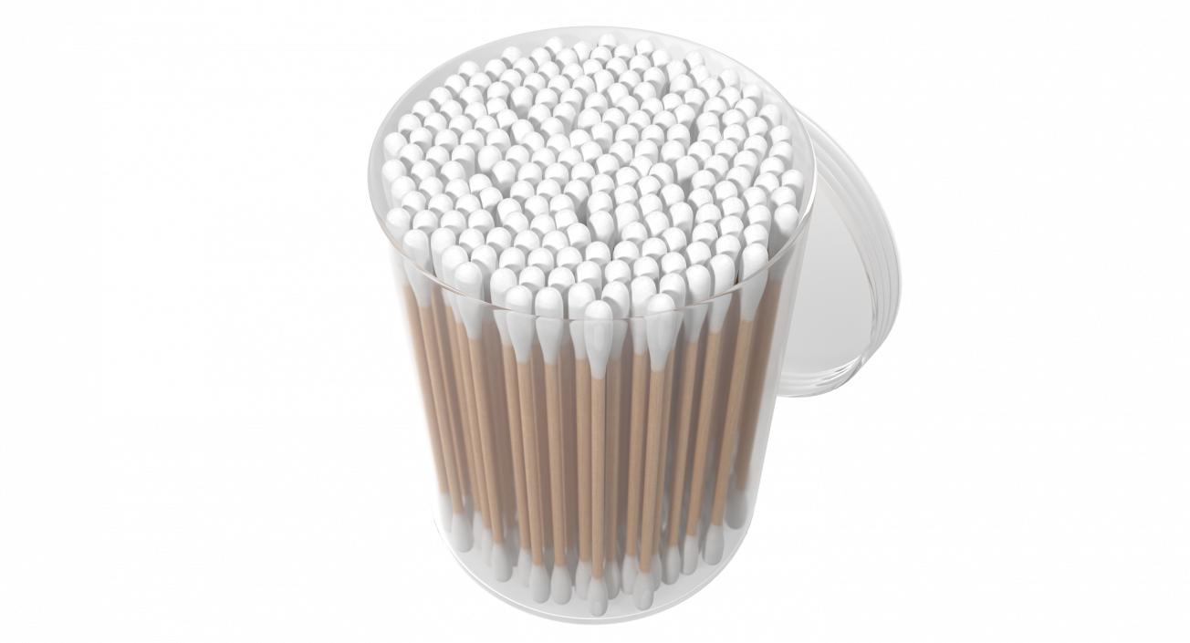 3D Hygienic Cotton Swabs