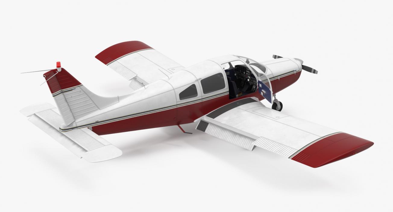 3D model Personal Propeller Aircraft Generic