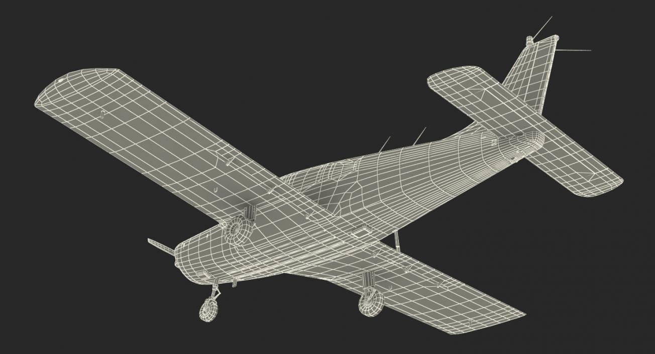 3D model Personal Propeller Aircraft Generic