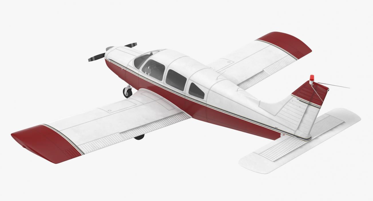 3D model Personal Propeller Aircraft Generic