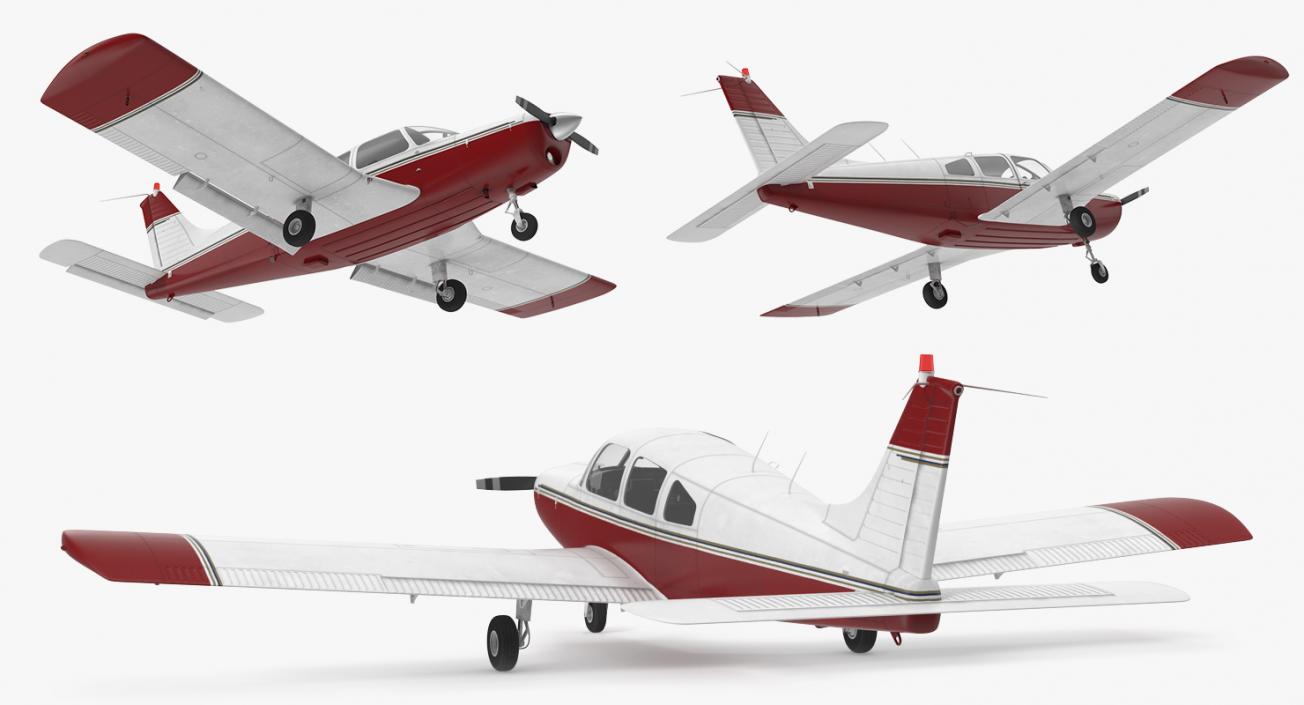 3D model Personal Propeller Aircraft Generic