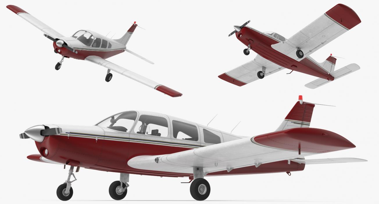 3D model Personal Propeller Aircraft Generic