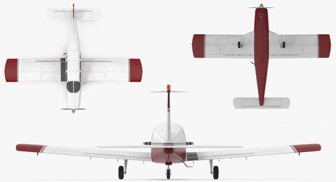 3D model Personal Propeller Aircraft Generic