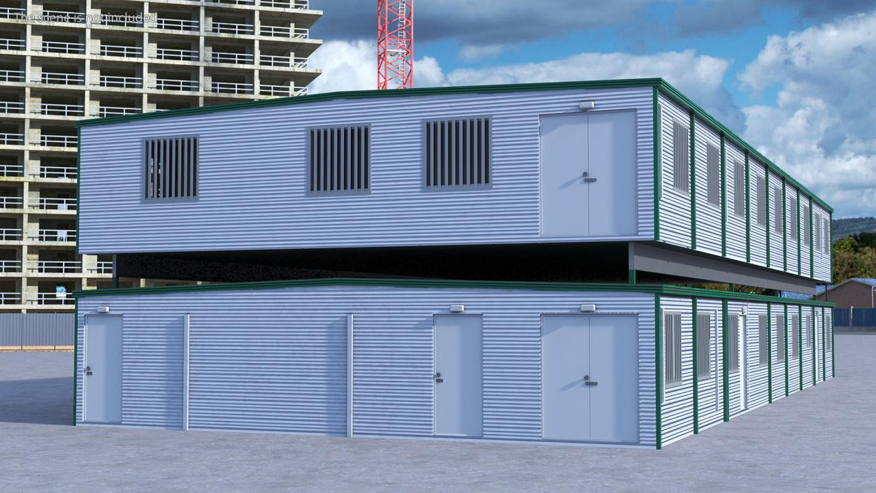 3D Prefabricated Modular Houses Collection 2