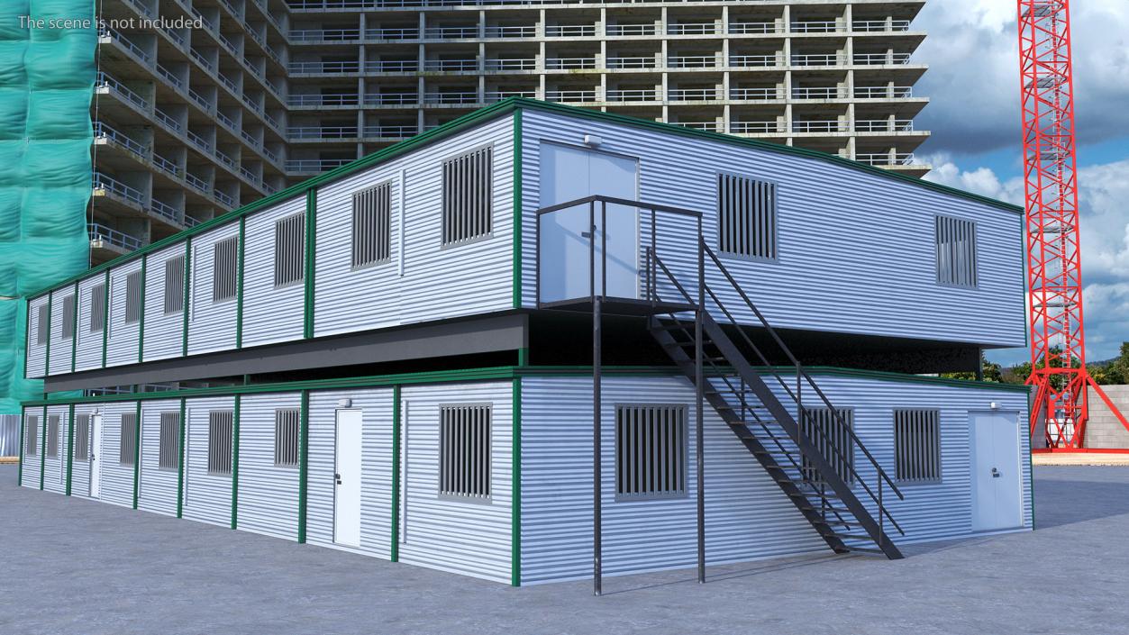 3D Prefabricated Modular Houses Collection 2