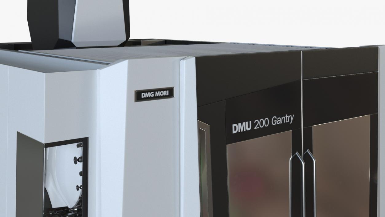 3D DMU 200 Gantry CNC Machine 2 model