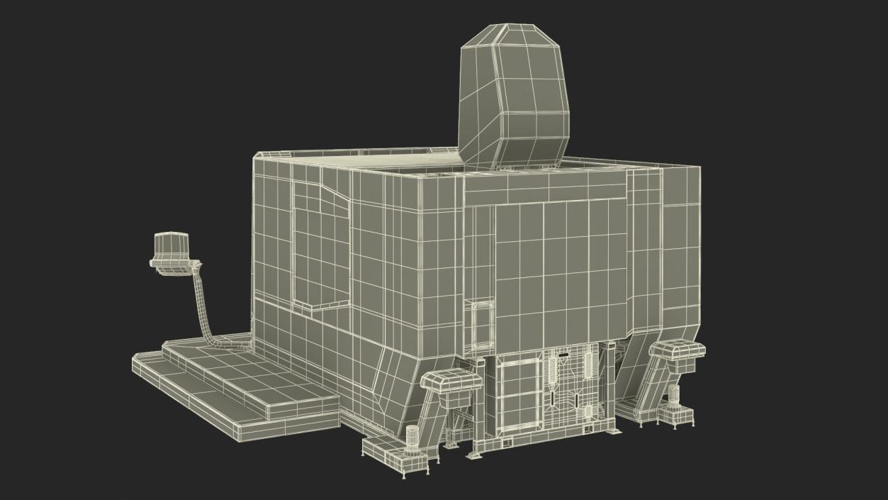 3D DMU 200 Gantry CNC Machine 2 model