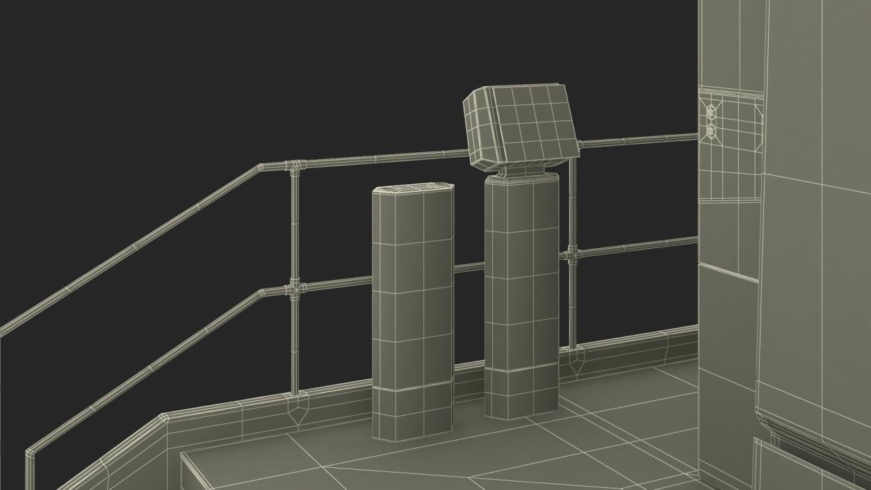 3D DMU 200 Gantry CNC Machine 2 model