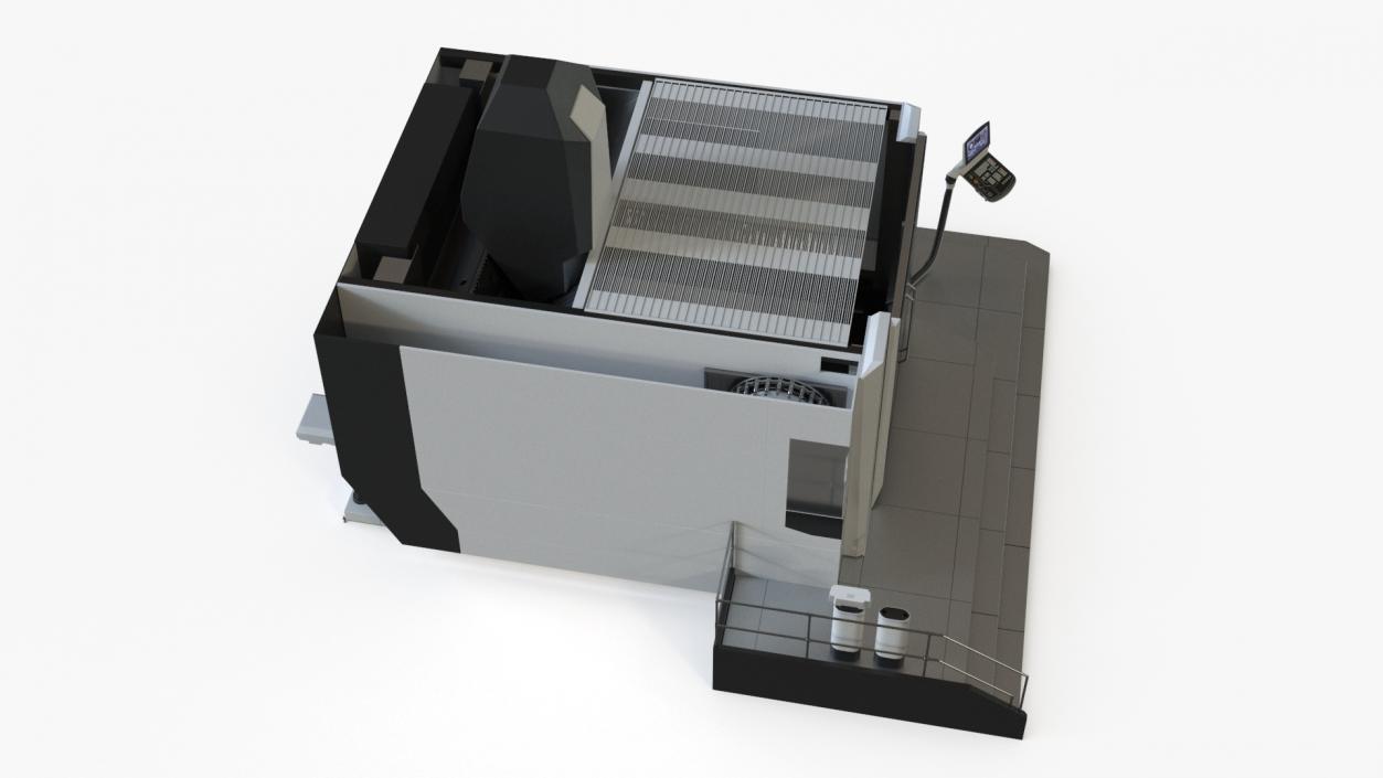 3D DMU 200 Gantry CNC Machine 2 model