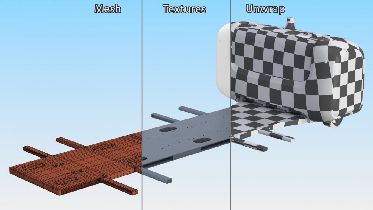 3D Stan Parking Robot model