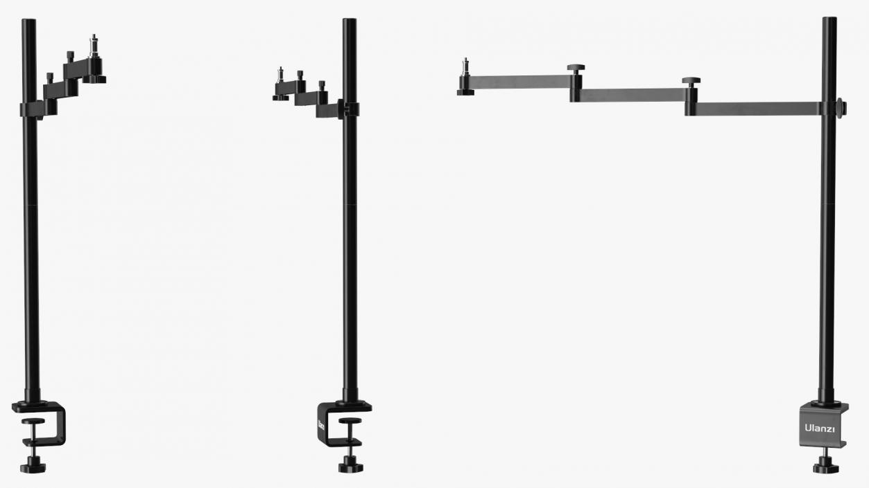 3D Ulanzi Tabletop Multifunction Broadcast Boom Arm model