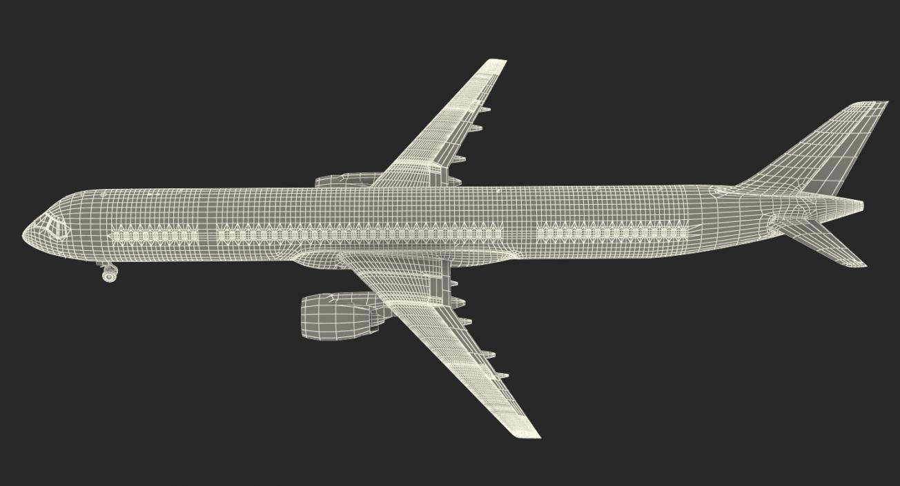 MC 21 S7 Airlines Rigged 3D model