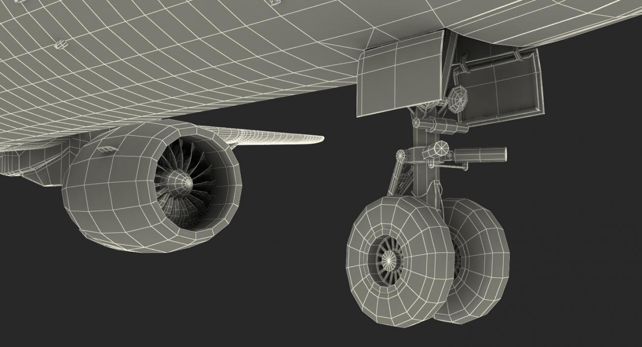 MC 21 S7 Airlines Rigged 3D model